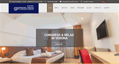 Desktop Screenshot of airporthotelverona.it